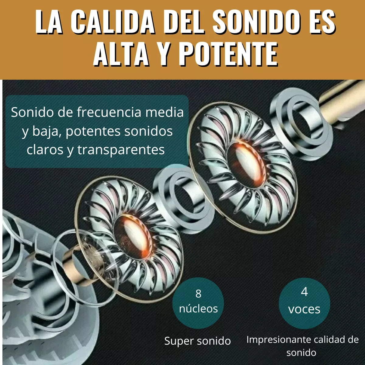 Auriculares inalámbricos Pro4