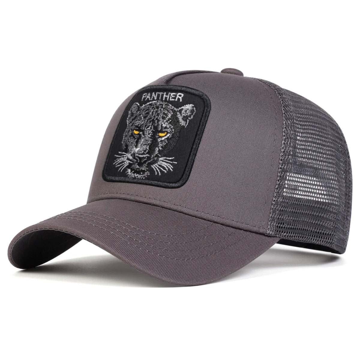 Gorras de red de béisbol bordadas PANTHER
