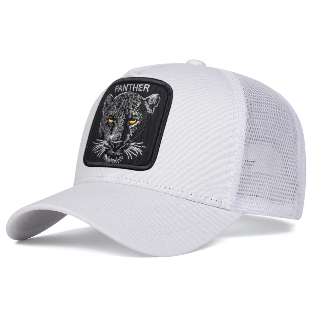 Gorras de red de béisbol bordadas PANTHER