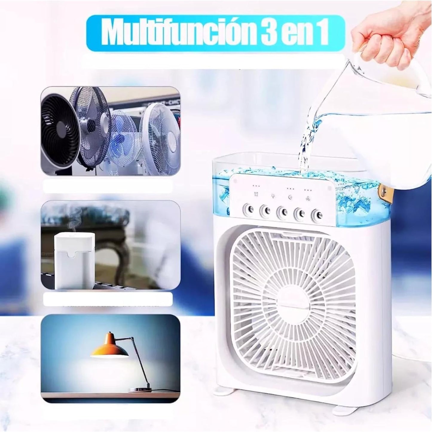 Ventilador 3 en 1 para el hogar