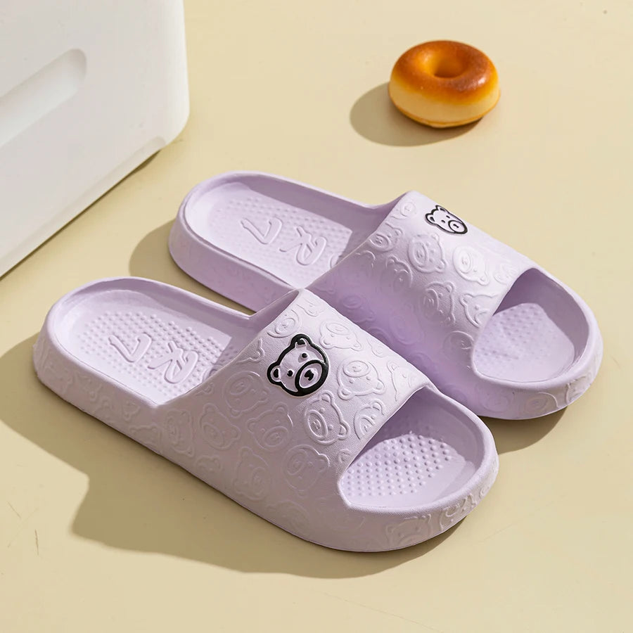 Ultra Suaves de Pantuflas Antideslizantes de EVA, Casa para Salón, Baño, Gimnasio y Playa.